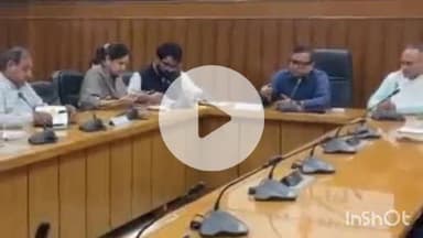 सोनीपत: सोनीपत नगर निगम की वार्ड बंदी पर डीसी ने निगम अधिकारियों को फटकारा, मेयर राजीव जैन भी थे मौजूद