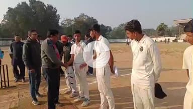 सिमडेगा: अल्बर्ट एक्का स्टेडियम में अंडर-16 क्रिकेट टूर्नामेंट शुरू, पहले दिन स्क्वाड क्लब विजेता