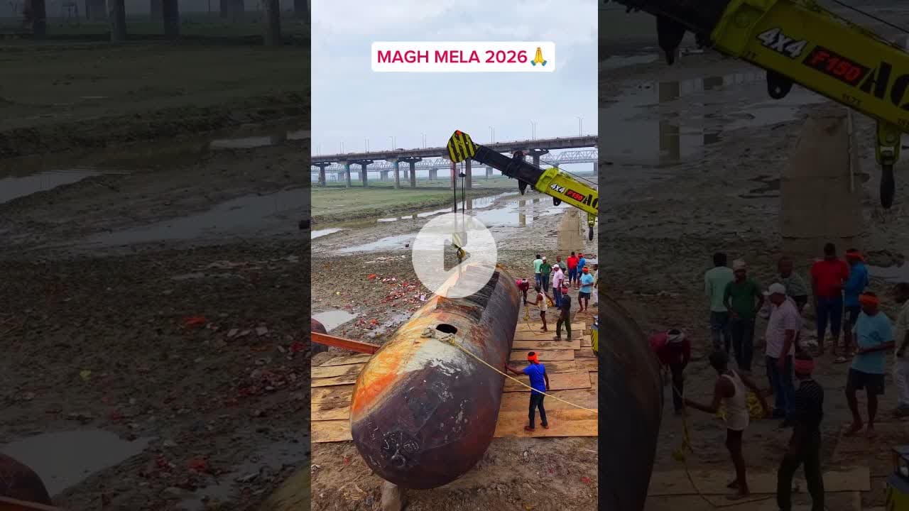 माघ मेला 2026का जनसैलाब 🙏#prayagraj #maghmela2026 #kumbhmela #kumbh #explore #trending #viral