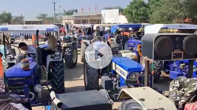 चूरू: चूरू से जयपुर तक प्रस्तावित ट्रैक्टर मार्च पर कार्रवाई, नेशनल हाईवे 52 पर दिनभर तैनात रहा भारी पुलिस जाप्ता