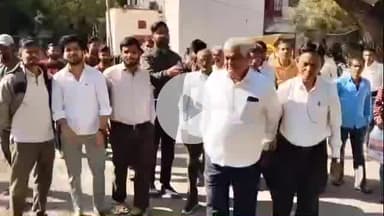 पाली: शहर की इंदिरा कॉलोनी विस्तार क्षेत्र के लोग 30 साल से सड़क के लिए काट रहे हैं अधिकारियों के चक्कर, दिया ज्ञापन #jansmsya