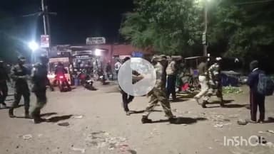 नगर नौसा: क्षेत्र में शांति बनाए रखने के लिए हिलसा अनुमंडल के थानों द्वारा फ्लैग मार्च