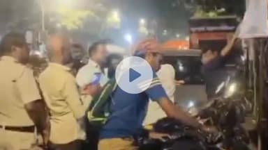 मथुरा: मुंबई में श्री कृष्ण जन्मभूमि केस की याचिकर्ता दिनेश फलहारी पर जानलेवा हमला, फाड़े पोस्टर, पुलिस ने बचाई जान