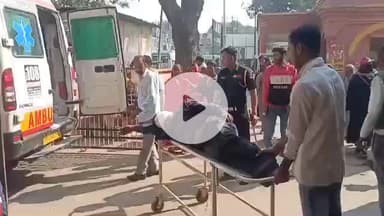 तिलहर: नगर के पूर्वी तिराहे पर सड़क पार कर रहे व्यक्ति को अज्ञात वाहन ने मारी टक्कर, गंभीर हालत में रेफर