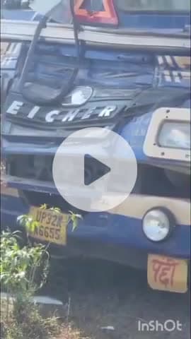 धामपुर: शेरकोट में नेशनल हाईवे 74 पर दो कंटेनर आपस में भिड़े, आवागमन हुआ बाधित