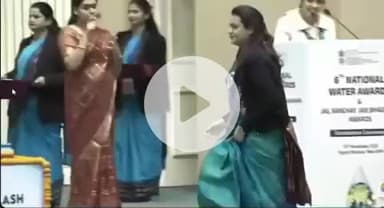 बाड़मेर: बाड़मेर ने वर्षा जल संग्रहण में उत्कृष्ट प्रदर्शन किया, कलेक्टर ने दिल्ली में 2 करोड़ व पुरस्कार ग्रहण किया