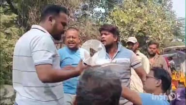 धार: धरमपुरी में सड़क सौंदर्यीकरण कार्य पर विवाद, पार्षदों और स्थानीय लोगों ने हंगामा कर काम रुकवाया