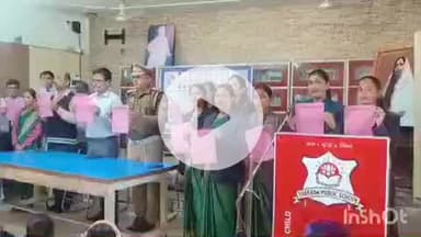 बलरामपुर: यातायात माह नवम्बर 2025 के दृष्टिगत शारदा पब्लिक स्कूल में सभी छात्राओं को पम्पलेट देकर व पी.ए. सिस्टम पर जानकारी दी गई