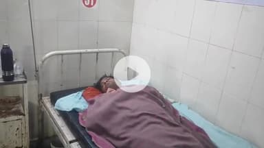 झालरापाटन: झालावाड़ जिले के बारापार्टी में नीलगाय से टकराकर बाइक सवार घायल, जिला अस्पताल में भर्ती