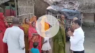 सुपौल: युवा कांग्रेस के बिहार प्रदेश सचिव लक्ष्मण कुमार झा ने विरोध प्रदर्शन के लिए चलाया जनसंपर्क अभियान