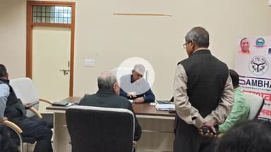 मथुरा: मंगलवार को नगर निगम में लगे संभव दिवस में 27 शिकायतों में से 2 का किया गया मौके पर निस्तारण