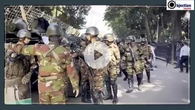 बांग्लादेश की पूर्व पीएम शेख हसीना के ऊपर मानवता के खिलाफ अपराध के मामले में इंटरनेशनल क्राइम ट्रिब्यूनल ने मौत की सजा।