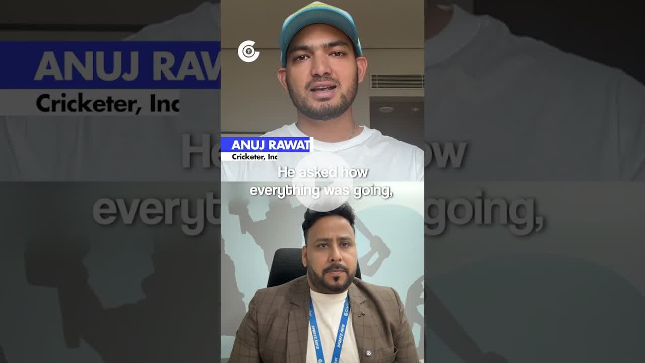 Here’s Anuj Rawat’s first reaction after being retained from Gujarat Titans #gujarattitans #ipl2026