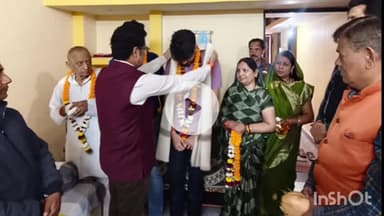 जगदलपुर: जगदलपुर के युवा अंकुर मिश्रा का वैज्ञानिक के रूप में इसरो में हुआ चयन, महापौर संजय पांडे ने दी बधाई