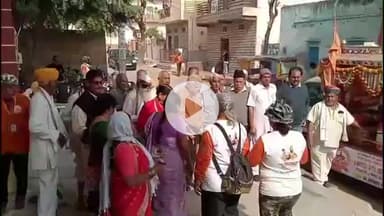 चूरू: चूरू में संत नामदेव आध्यात्मिक साइकिल यात्रा पहुंची, शांति, समानता व भाईचारे का संदेश, नामदेव धर्मशाला में कार्यक्रम