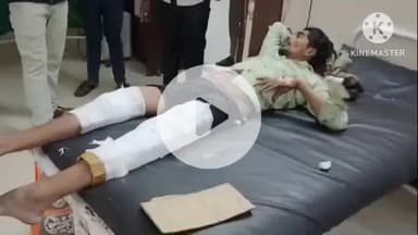 खुरई: जेल रोड पर कार ने युवक को टक्कर मारी, दोनों पैर टूटे, गंभीर हालत में अस्पताल रेफर