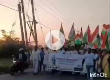 শ্যামপুর ১: হাওড়া শ্যামপুরে রাষ্ট্রবাদী নাগরিকদের একতা পদযাত্রা উপস্থিত হাওড়া গ্রামীণ জেলা বিজেপি সভাপতি।