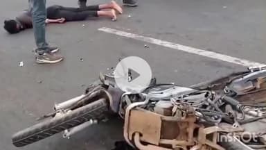 धरमपुरी: धानी के पास अज्ञात वाहन ने बाइक सवार को टक्कर मारी, धामनोद से पलाश जा रहा था युवक