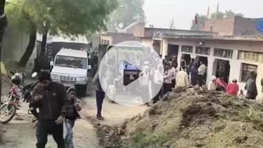 बिधूना: बेला क्षेत्र के कुंवरपुरा गांव में थ्रेसर पलटने से किशोर की मौत हुई