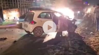 कोंडागांव: बनियागांव NH-30 में भीषण सड़क हादसा, ट्रक से टकराई कार, कोंडागांव में 24 घंटे के अंदर दूसरी बड़ी घटना