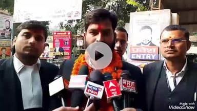 मिर्ज़ापुर: बर काउंसिल उत्तर प्रदेश के चुनाव में अरविंद मिश्रा ने ठोकिकल जनसंपर्क के दौरान कहा- अधिवक्ताओं के हक के लिए लड़ेंगे