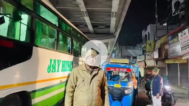 कांके: रांची के पिस्का मोड़ के पास पुलिस ने चलाया ड्रंक एंड ड्राइव चेकिंग अभियान