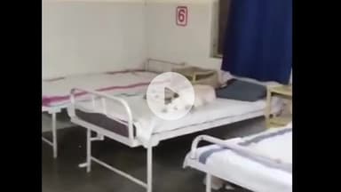 खंडवा नगर: किल्लौद अस्पताल में बदहाली: मरीजों के बेड पर कुत्तों का कब्ज़ा, वीडियो वायरल होने से स्वास्थ्य व्यवस्था पर सवाल