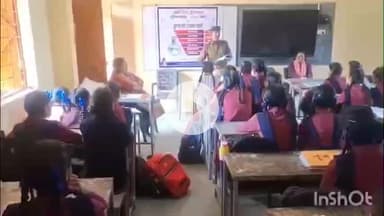 धार: ग्राम पीपलखेड़ा में मुस्कान अभियान के तहत पुलिस ने स्कूली बच्चों को नशा, साइबर खतरे और सुरक्षित व्यवहार की जानकारी दी