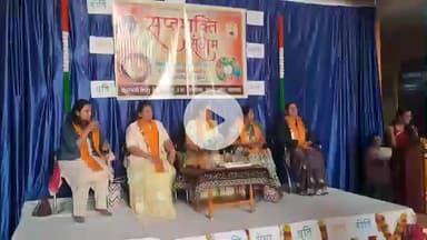 खंडवा नगर: आनंद नगर के सरस्वती शिशु मंदिर में सप्तशक्ति कार्यक्रम का आयोजन