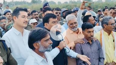 खंडवा नगर: खंडवा में किसान फिर नाराज़, बोले- CM के पास विधायक के लिए समय है, हमारे लिए नहीं