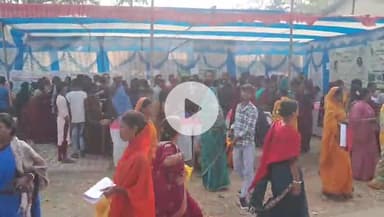 बगोदर: दोंदलो में 'सरकार आपके द्वार' कार्यक्रम के तहत सेवा अधिकार सप्ताह का आयोजन