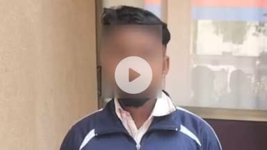 महाराजगंज: घुघली थाना क्षेत्र में पराली जलाते युवक को पुलिस ने किया पकड़ा