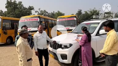 आगर: आगर जिले में स्कूल बसों व अन्य वाहनों की हुई जांच, 8 वाहनों से ₹23,000 का जुर्माना वसूला गया