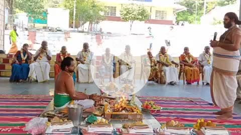 உடுமலைபேட்டை: திருமூர்த்தி மலை அம்மனலிங்கேஸ்வரர் கோவிலில் 5 முதிய தம்பதிகளுக்கு கோவில் நிர்வாகம் சார்பில் சிறப்பு செய்யப்பட்டது