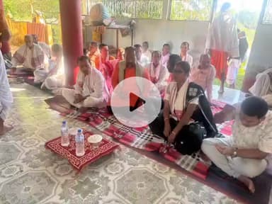 ছিপাঝাৰ: বলদেৱপাৰা শিৱ মন্দিৰ আৰু নায়ক পাৰা কালী মন্দিৰ পুনৰ নিৰ্মাণ আধাৰশিলা কৰে বিধায়ক পৰমানন্দ ৰাজবংশীয়ে