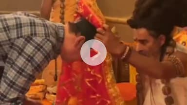 मथुरा: वृंदावन पहुंचे बॉलीवुड अभिनेता आदित्य पंचोली, सद्गुरु रितेश्वर महाराज से लिया आशीर्वाद