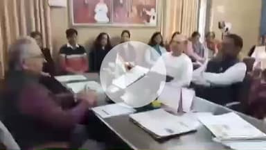 हरिद्वार: शिक्षा मंत्री धन सिंह रावत की मौत की झूठी पोस्ट वायरल होने पर भड़के शिक्षक, SMJN कॉलेज में बैठक कर कार्रवाई की मांग की