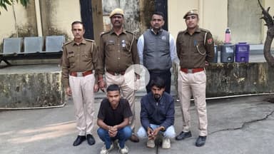 जवाहर नगर पुलिस ने वी-मार्ट नकबजनी का खुलासा किया, दो आरोपी गिरफ्तार, 2.30 लाख रुपये नकद बरामद