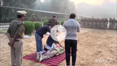 मैनपुरी: मैनपुरी पुलिस लाइन में आरक्षियों को फर्स्ट एड और CPR की दी गई ट्रेनिंग