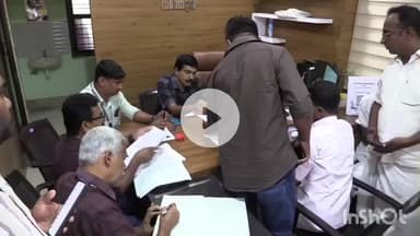 നിലമ്പൂർ: നിലമ്പൂരിൽ കോൺഗ്രസിൽ പൊട്ടിത്തെറി, എടക്കര ബ്ലോക്ക് കോൺഗ്രസ് കമ്മിറ്റിവൈസ് പ്രസിഡൻറ് ബ്ലോക്ക് പഞ്ചായത്തിലെത്തി പത്രികനൽകി