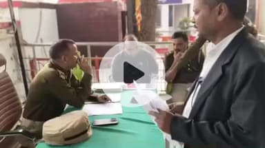 जौनपुर: लाइन बाजार थाना में थाना अध्यक्ष सत्य प्रकाश सिंह की अध्यक्षता में थाना दिवस का आयोजन किया गया