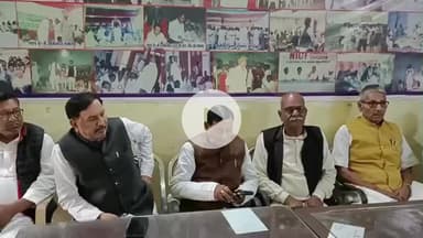 सुपौल: एनडीए की प्रचंड जीत पर सुपौल सांसद दिलेश्वर कामेत ने प्रेस कॉन्फ्रेंस कर दी बधाई