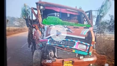 लोहरदगा: लोहरदगा में दो सड़क हादसे, तीन घायल; हेसल में ट्रक से ईंट लदा वाहन क्षतिग्रस्त, कमले स्टेशन मोड़ पर वाहन अनियंत्रित