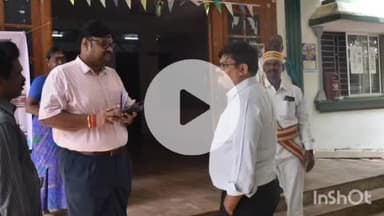 நீடாமங்கலம்: நீடாமங்கலம் வட்டாட்சியர் அலுவலகத்தில் மாவட்ட ஆட்சியர் ஆய்வு