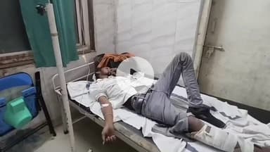 बीना: खिमलासा रोड पर दो मोटरसाइकिलों की टक्कर, दोनों चालक घायल