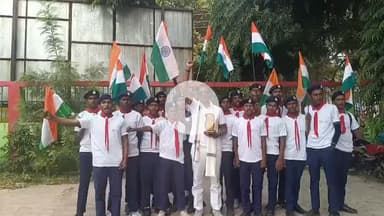 भभुआ  में  सरदार वल्लभभाई पटेल जी की 150वीं जयंती के शुभ अवसर पर यूनिटी मार्च कार्यक्रम में शामिल हुए