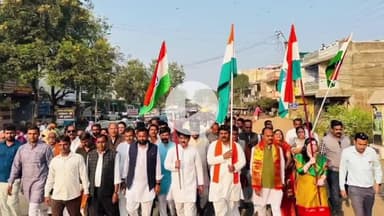 कालापीपल: कालापीपल में सरदार पटेल की 150वीं जयंती पर यूनिटी मार्च, विधायक व सांसद हुए शामिल