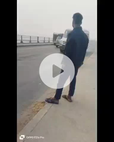 मिर्ज़ापुर: कटरा कोतवाली थाना क्षेत्र के शास्त्री ब्रिज पर अज्ञात वाहन ने पीछे से बाइक सवार को मारी टक्कर, बाइक सवार हुआ घायल