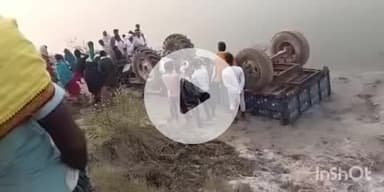 फतुहा: सिक्स लाइन पुल के उत्तरी छोर पर ट्रैक्टर पलटा, चालक की मौत