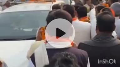 बखरी: बखरी में बिहार सरकार के मंत्री संजय पासवान का एनडीए कार्यकर्ताओं ने किया भव्य स्वागत